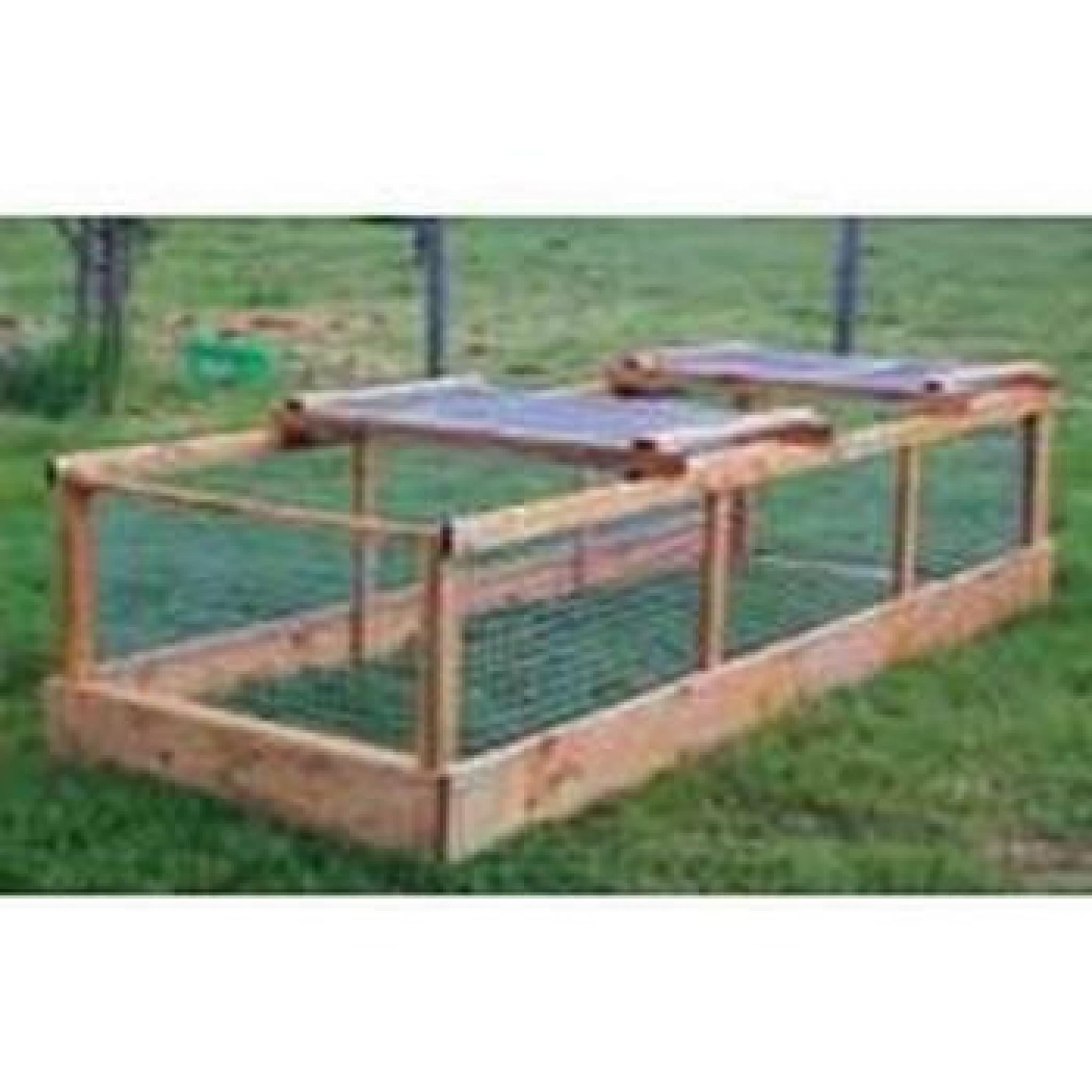 Easy Access Chicken Run 8ft