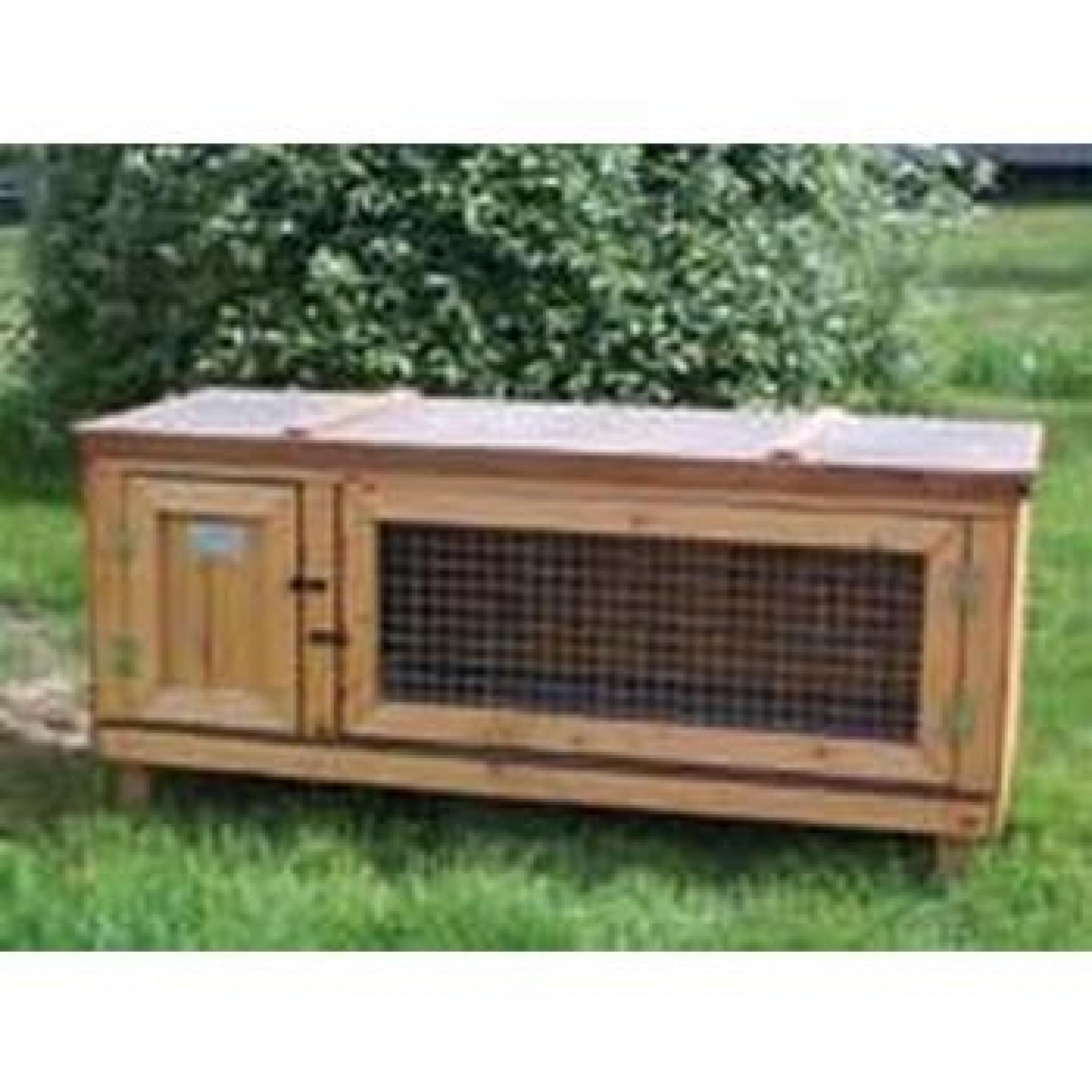 ready assembled rabbit hutch