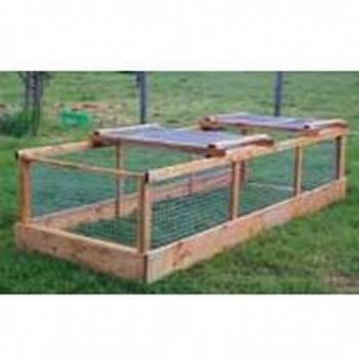 Easy Access Chicken Run 8ft