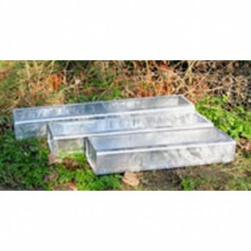 Hen and Duck Galvanised Troughs