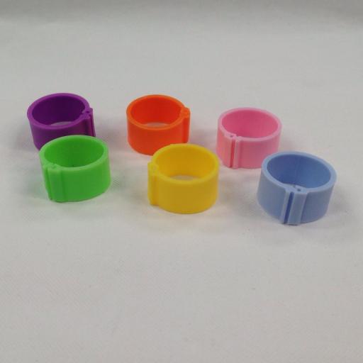 Poultry Rings Clip Type | Pack of 10 | Various Sizes