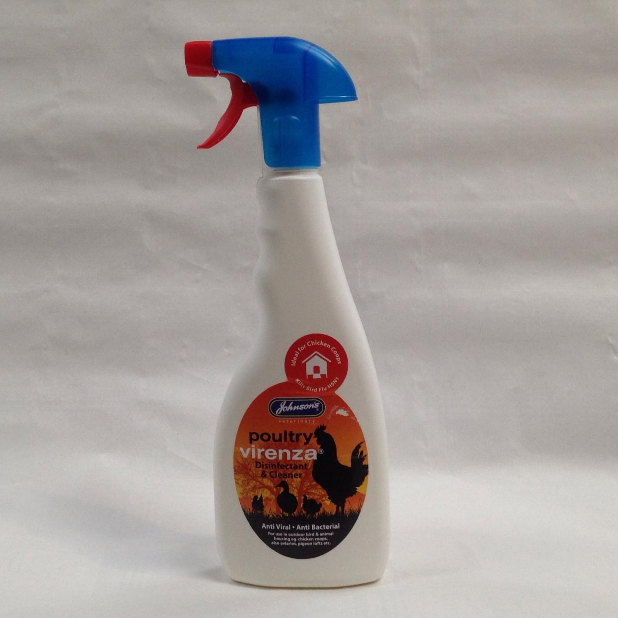 Poultry Virenza disinfectant and cleaner