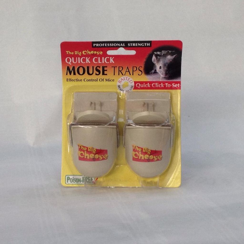 The Big Cheese Quick Click Mouse Traps