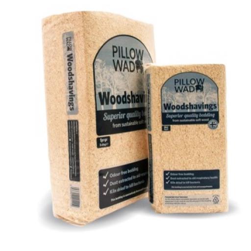 Pillow Wad Wood Shavings