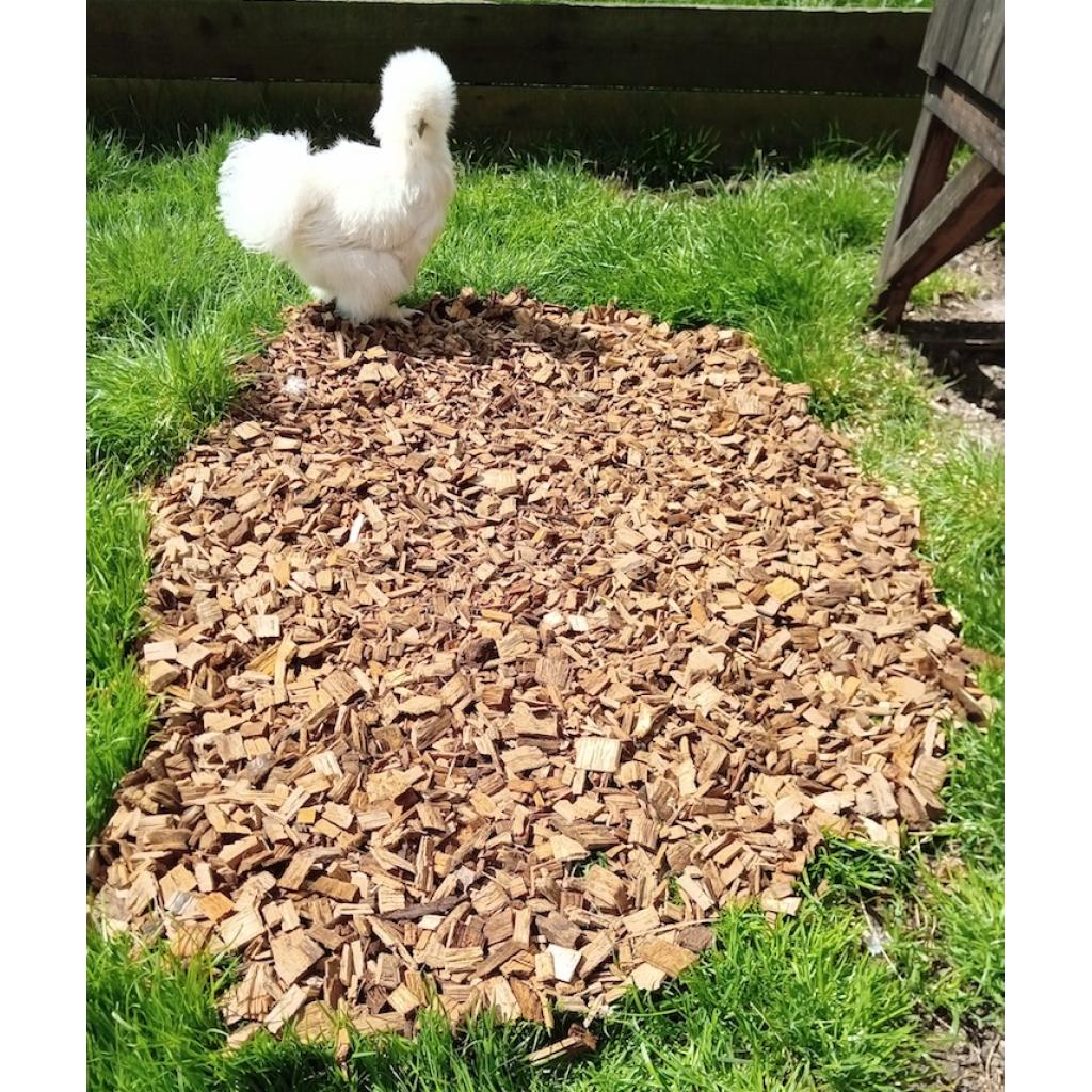 Hardwood Chicken Run Woodchips (50ltr)
