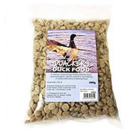 Quackers Floating Duck Food (500g)