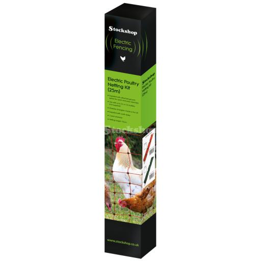25m Poultry Net Kit