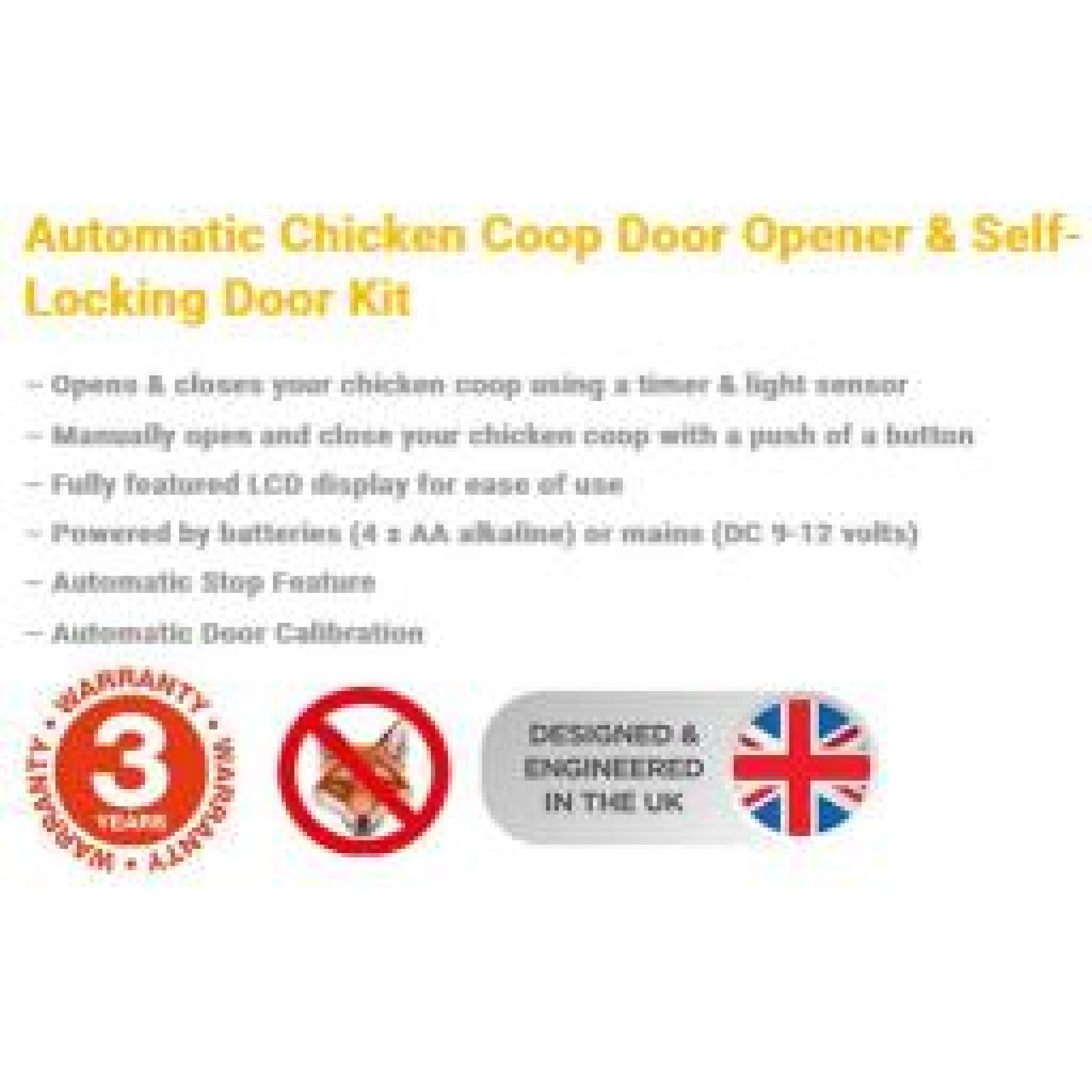 Chicken Guard Automatic Door Opener