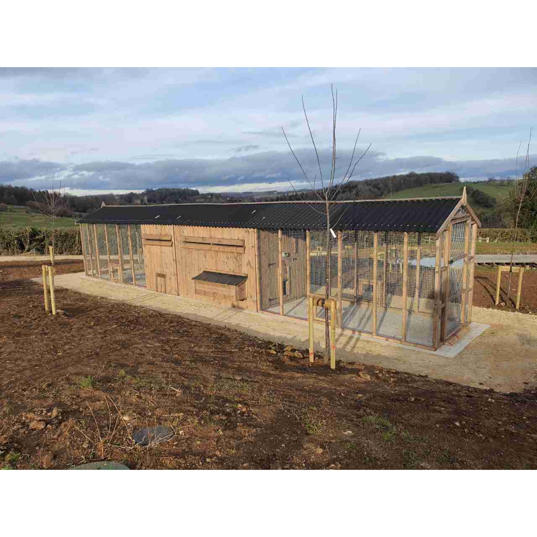 Duck / Chicken House Run combo project for Scrubditch